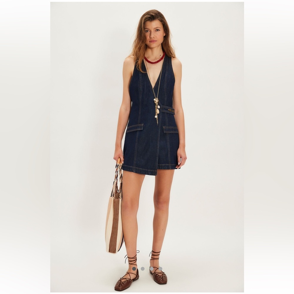 Free People Signigicant Other Micah Mini Dress Sz-2